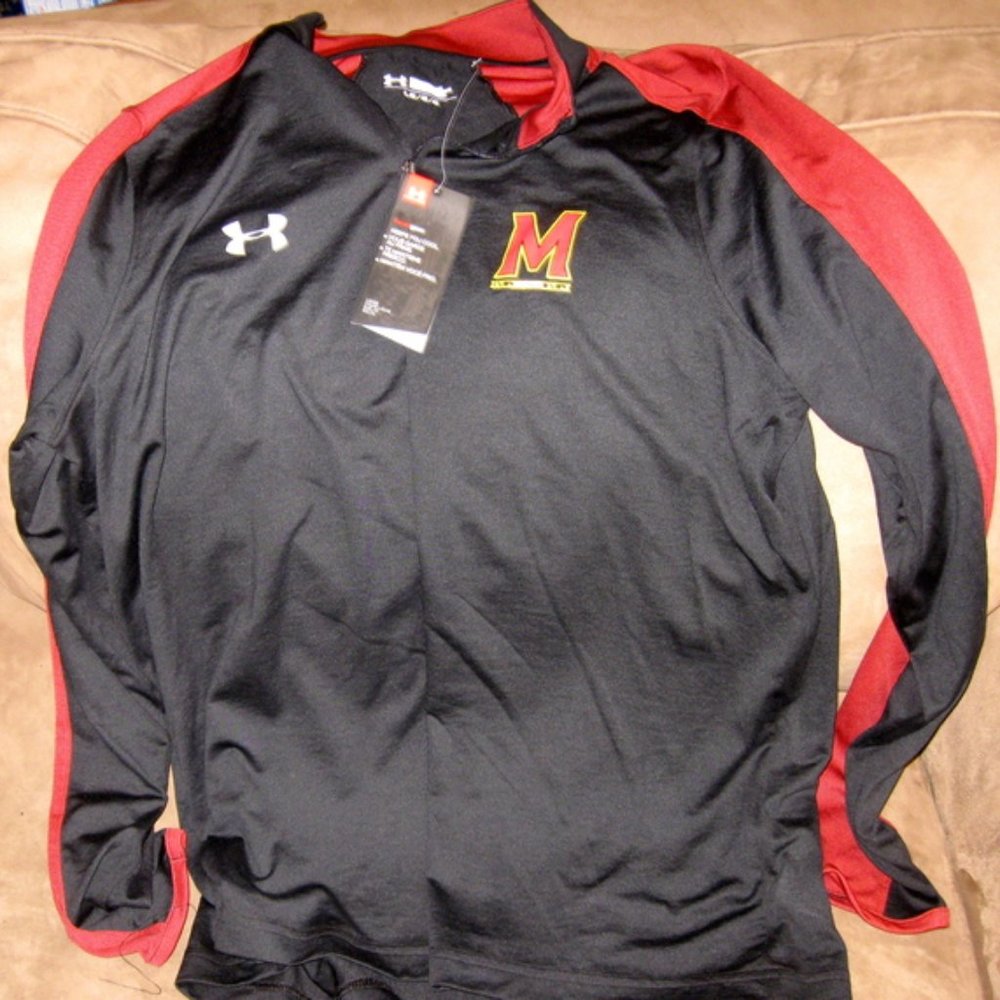 Maryland Terrapins Under Armour Team Jacket New